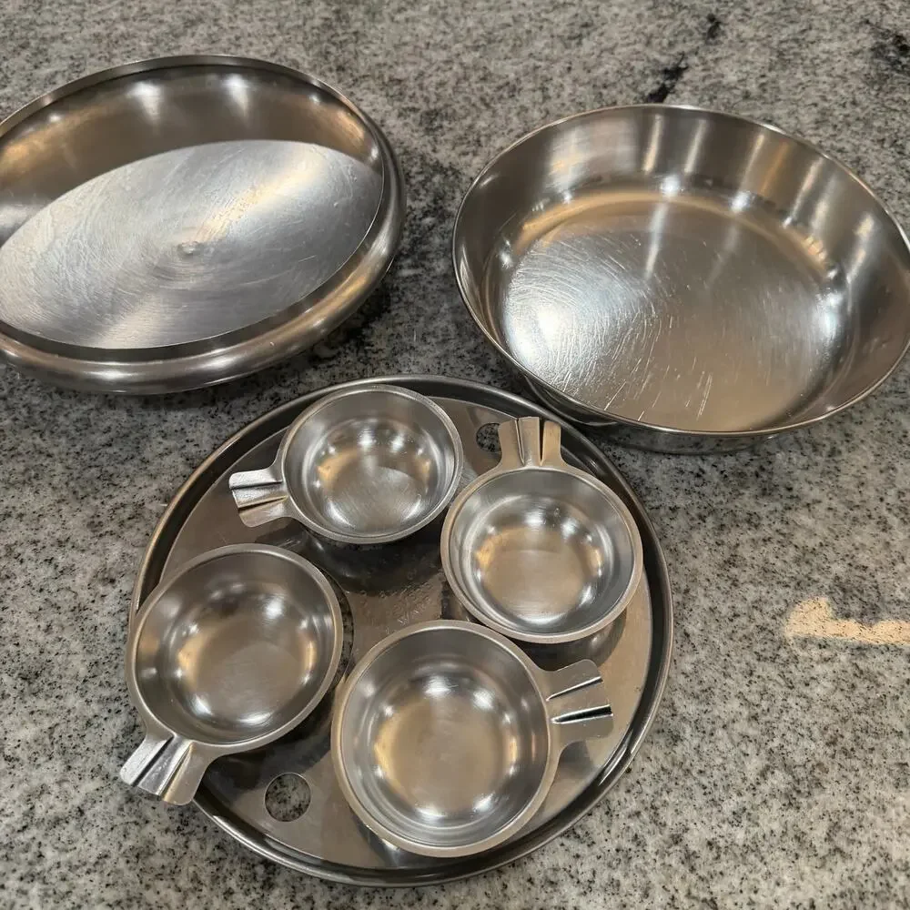 Vintage Revere Ware ( 4 ) Egg Poacher 8